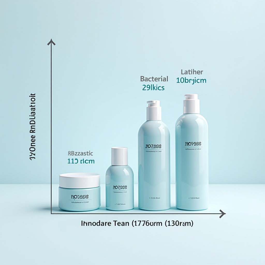 時間経過による細菌減少を示すJPzobeクリーナーと従来品の比較グラフ